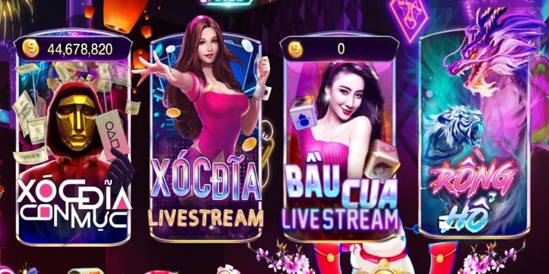 Những hệ thống game đặc sắc có tại 789Club 